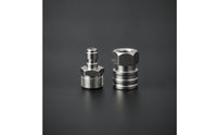Water Outlet Adapter with Quick Coupling Stainless Steel M22 Hose Connector Quick Connect Adapter Corrosion-Resistant