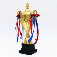 Zinc Alloy Football Trophy, Creative Design, Custom Logo Available