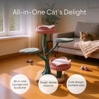 Multi-Level Cat Tree with Sisal Scratching Post