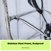 Waterproof motorcycle cover, steel