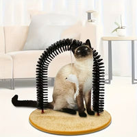 purrfect arch 猫刷毛刷 蹭毛器 猫抓痒猫玩具宠物用品狗拱门厚实