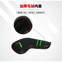 高尔夫铁杆套帽套铁木杆球头保护套通用尼龙网纱球杆保护套golf