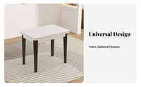 Extendable Dining Table Space-Saving Extendable Folding Table Foldable for Hosts