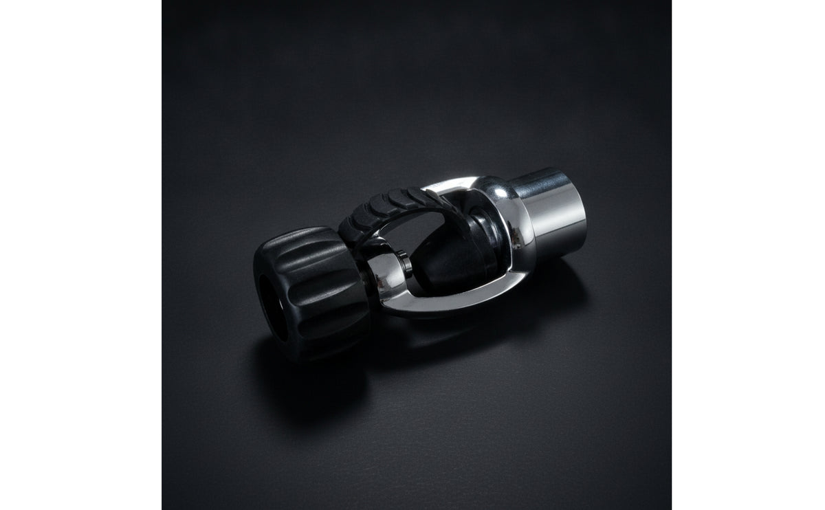 Scuba Tank Inflation Conversion Head Ribbed Diving Tank Refill Adapter Heavy-Duty Nozzle for Divers