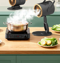 Portable Desktop Range Hood with USB Power and Lithium Battery