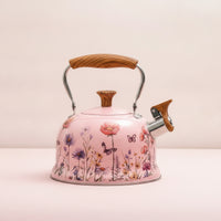 Stovetop Whistling Kettle Stainless Steel Stovetop Whistling Kettle Vintage Vintage Look for Kitchen