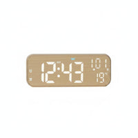 LED Desk LED Desk Clock Blue Light Strip Tabletop Decor Rounded Corners