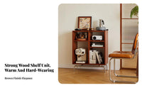 Low Sectional Cubby Shelf Multi-Functional Storage Single Piece Large Capacity Stable Frame for Apartment Dwellers, Home Office