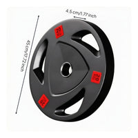 Grip Plate Black Exercise Gear Long-Lasting Coating