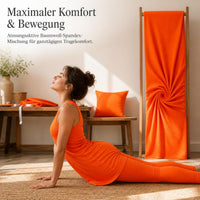 Polyester Spandex Milk Silk Four-Way Stretch Knit Fabric for Activewear and Lining
