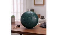 Steel-Tongued Percussion Drum with 13 Notes Relaxing Steel-Tongued Percussion Drum Portablefor Beginners, Classroom
