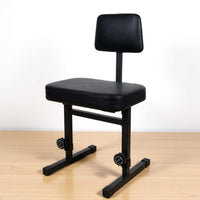 Adjustable Piano Stool with Backrest Easy Assembly Musical Instrument Accessory for Pianists