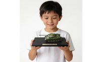 2 Pieces T-34 and IS-2 Armored Vehicle Set Realistic Design for Collectors