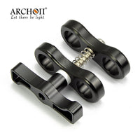 ARCHON奥瞳 D11V-II D15VP V10S潜水手电筒夹子YS26/YS24