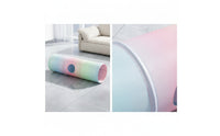 Cat Tunnel Mat Foldable Feline Play Tunnel with Mat Soft for Apartments