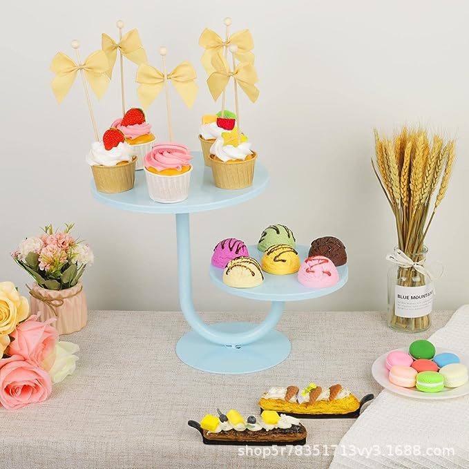 Metal Cake Stand Dessert Display Tray for Party Wedding