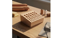 Leather Working Tool Rack Multi-Hole Design Leather Craft Tool Organizer