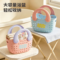 Dopamine Laundry Basket with Handle for Dormitory and Bathroom Storage