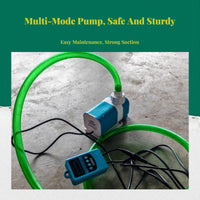 High-power quiet pump for tanks