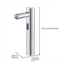 Touchless stainless steel faucet
