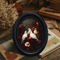 亚马逊爆款木质相框复古动物创意画框装饰客厅餐厅照片墙挂件桌面