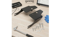 No-Cut Trunk Bracket Bolt-on Trunk Frame Bracket Easy Installation Mounting Plate Long-Lasting for Motorcycle Riders, Commuters, Daily Commuting