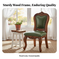 Carved spinerest Stool With spine Support Small Chair High Stability for Families