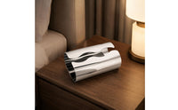 Stainless Steel Tissue Box Hollow Mirror Polished Tissue Box Luxury for Desktop