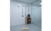 Pilates Ped-O-Pull Wood Base Exercise Gear Top Bar for Home Gym