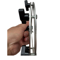 Saxophone Repair Tool for Bell Flattening and Edge Folding