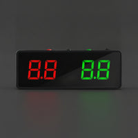 Electronic Billiard Score Counter Rechargeable Digital Scoreboard with Charging Compact Billiards Scorer for Pool Owners, Home Tables