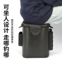 一体成型装鱼桶加厚EVA活鱼桶户外手提便携硬盖打水桶路亚钓鱼箱