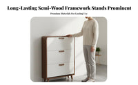 Tip-out Footwear Storage Unit Shoe Storage Cabinet Space-saving Design Efficient Organization Dustproof Construction Modern Home Suitable for Apartment Dwellers Front Door Area Hallway Living Room