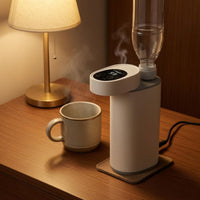 5 Temperature Levels Instant Hot Water Dispenser Touch Control Electric Hot Water Dispenser Space-Saving Home Appliance Plug-into for Travel