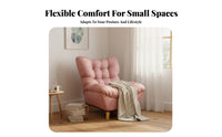 Adjustable Floor Lounger Foldable Design Adjustable Sleeper Chaise Space-Saving Ergonomic Support for Adults, Bedroom, Dorm Room