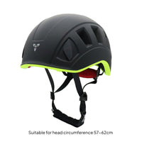 Climbing Helmet Climbing Light Clips Mountaineering Helmet Impact Resistant Outdoor Gear for Hikers