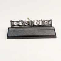 1/72 Scale Model Display Base with Cover Pre-Assembled Diorama Street Setting Detailed Miniature Display Base Realistic for Hobbyists