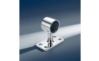 Handrail Bracket with Rectangular Base Stainless Steel 316 Grade Handrail Bracket Polished Rail Fitting for Marine Decks