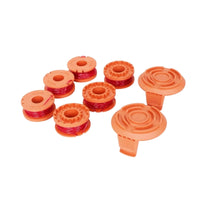 Replacement Spool with Cap Spool with Cover Long Service Life Trimming Cord Refill for Yard Maintenance