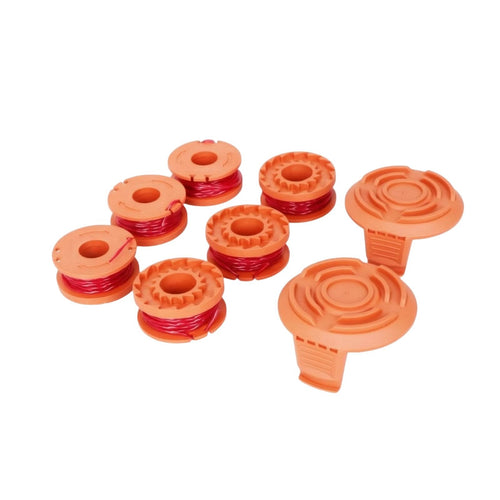 Replacement Spool with Cap Spool with Cover Long Service Life Trimming Cord Refill for Yard Maintenance