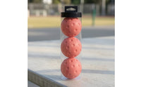 3 Pieces No Noise Quiet Foam Pickleball Safe Foam Pickleball Ball Realistic Rebound Sports Equipment Long-Lasting