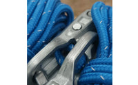 Knot-Knotless Guy Line Tensioner Multi-Purpose Rope Tightener Single-Handed-Handed Adjustment Knotless Rope Fastener Wear-Resistant for Campers, Hikers
