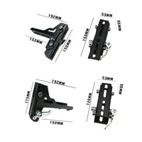Quick Hook Bracket Locking Lever Cargo Carrier Clamp Set Stable Mount