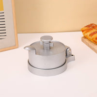 Aluminum Alloy Adjustable Burger Press Consistent Patties Hamburger Patty Press for Home Cooks, BBQ