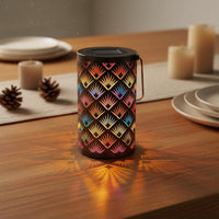 LED Lantern Light Easy to Install Table Decoration Rechargeable Battery