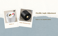 Adjustable LED Flush Mount Spotlight for Home & Office