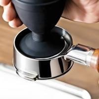 Silicone Coffee Puck Blower Black Coffee Bellows Flat Base