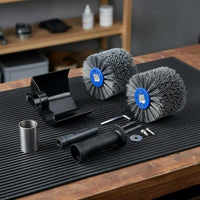 Wire Drawing Wheel Multi Purpose Abrasive Wire Drum Rust Removal for Woodworking