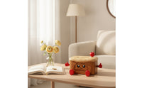 Tissue Box with Phone Holder Decorative Cartoon Tissue Holder Tabletop for Bedside Table