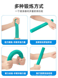 Twist Resistance Bar Set for Arm and Wrist Training (5-25lb)